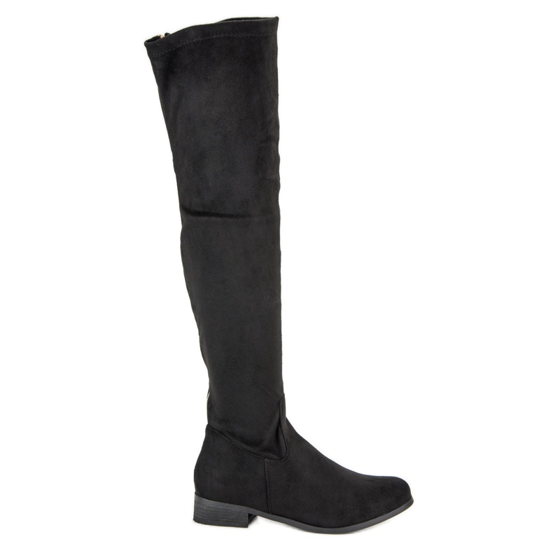Cm Paris Stivaletti classici in pelle scamosciata nero