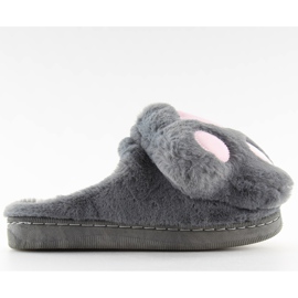 Pantofole da donna grigie DD93 Grey grigio