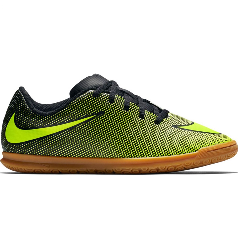 Scarpe indoor Nike Bravatax Ii Ic Jr 844438-070 multicolore verde