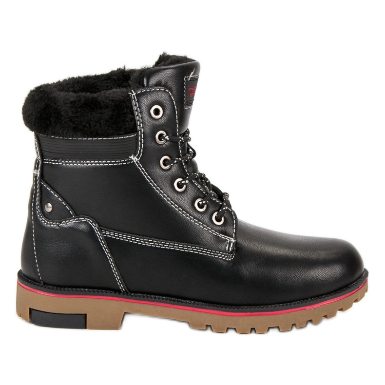 Arrigo Bello Trapper invernali caldi nero