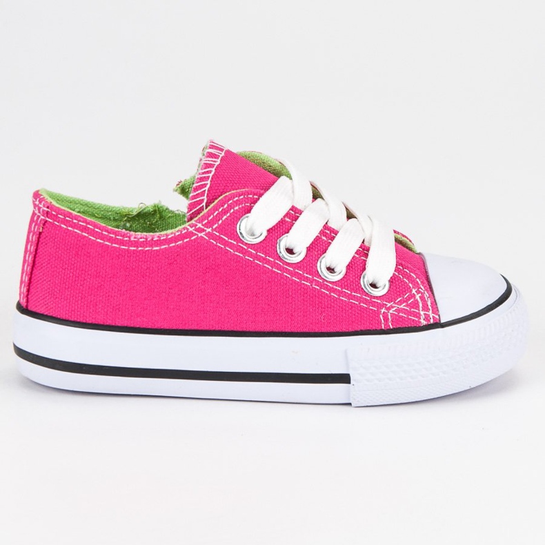 Scarpe da ginnastica basse rosa