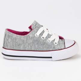 Scarpe da ginnastica basse grigio