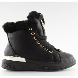 Sneakers nere isolate F506 nere nero