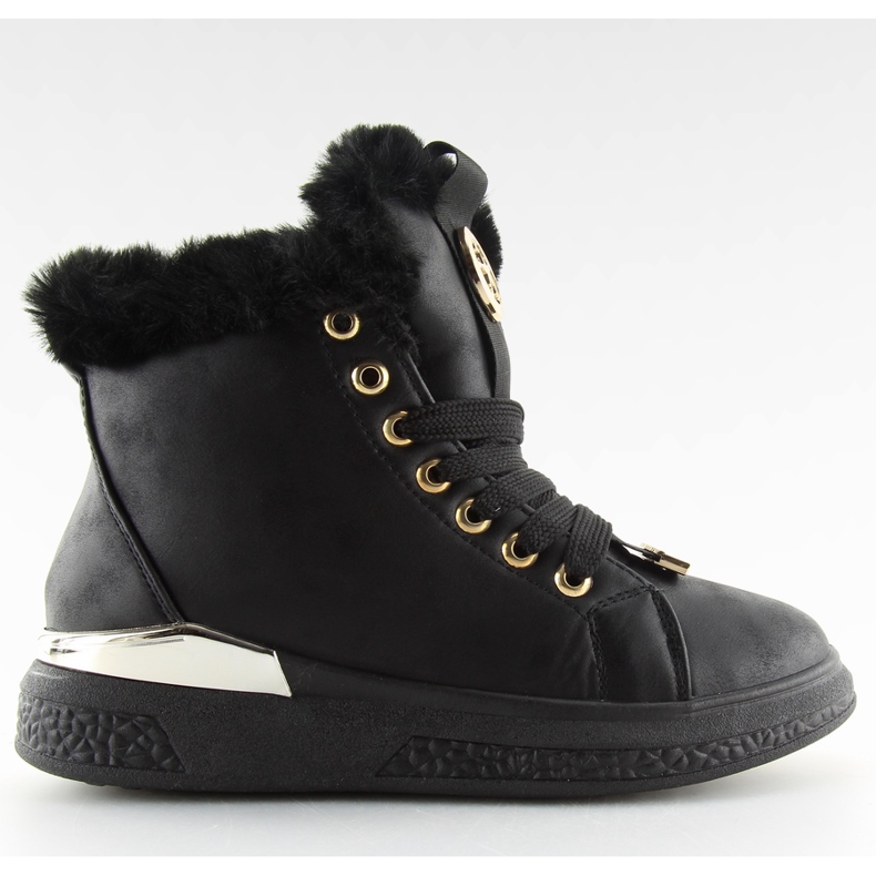 Sneakers nere isolate F506 nere nero