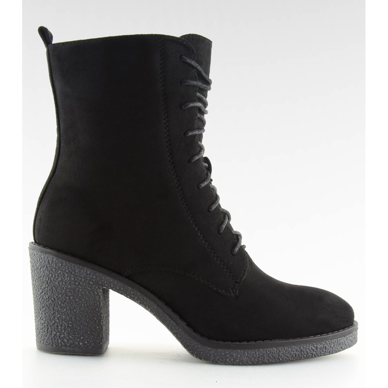 Tacchi alti stringati neri 3638 neri nero