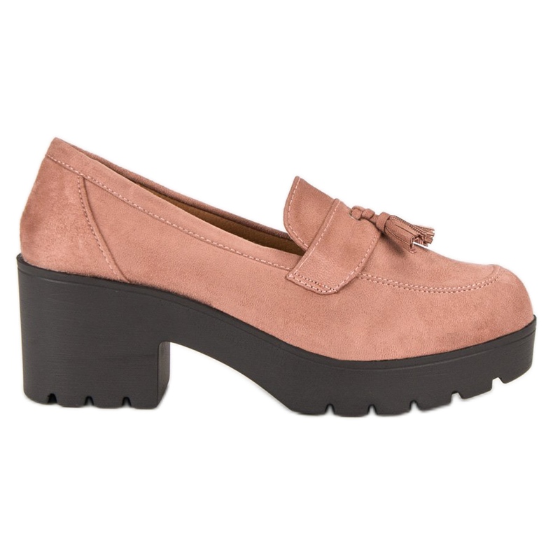 Ch. Creation Mocassini alla moda rosa