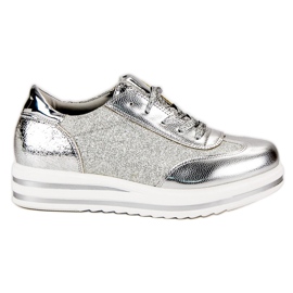 Fama Scarpe da ginnastica alla moda grigio