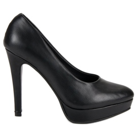 J. Star Tacchi sexy con plateau nero