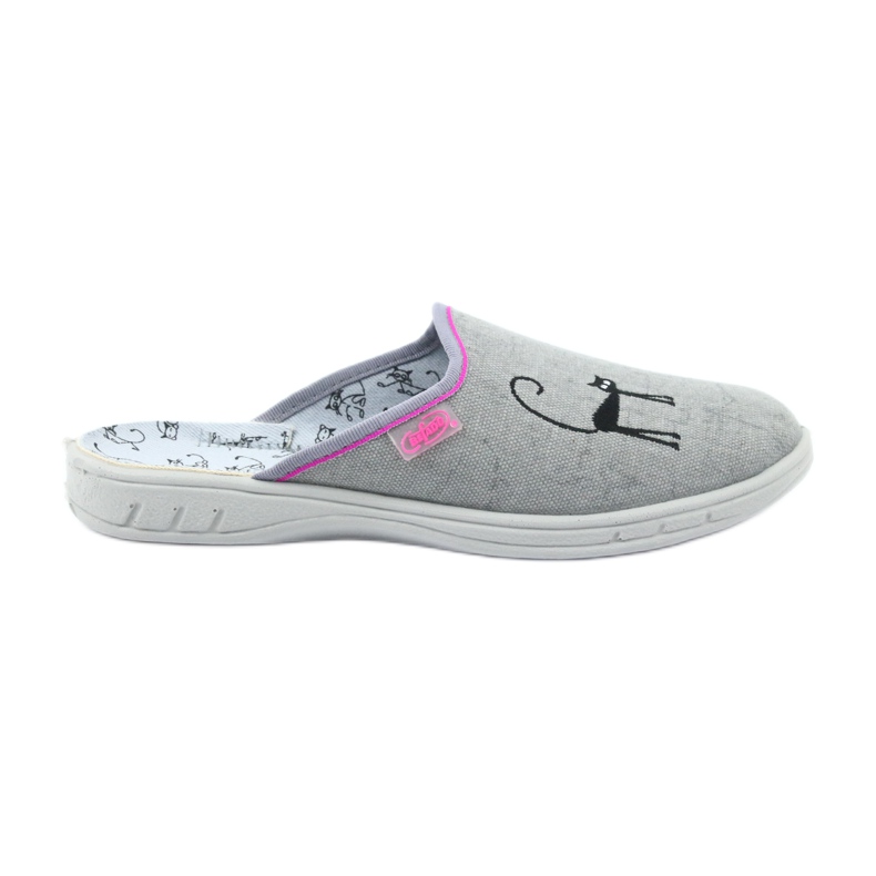 Pantofole per scarpe per bambini Befado 707Y398 grigio