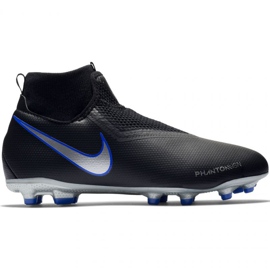 Nike Phantom VSN Academy DF FG / MG Jr AO3287-004 scarpe da calcio nero