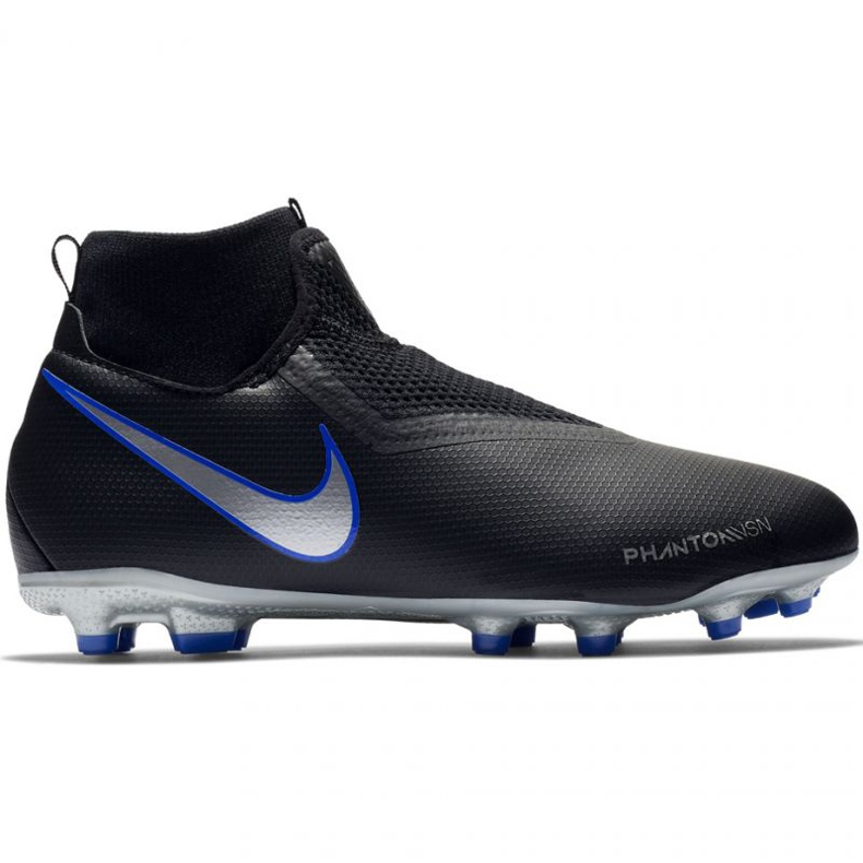 Nike Phantom VSN Academy DF FG / MG Jr AO3287-004 scarpe da calcio nero