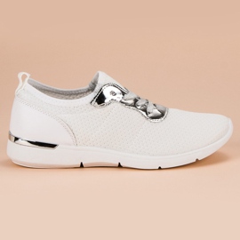 Scarpe sportive bianche bianca