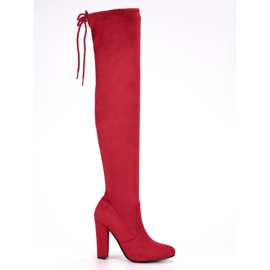 Seastar Stivali alti alla coscia sexy rosso