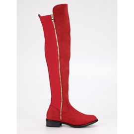 Seastar Stivali rossi con cerniera rosso