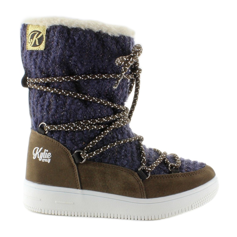 Stivali da neve per bambini eskimoski k1646102 Marino blu navy