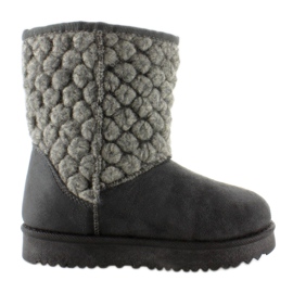 Emuse per bambini con tomaia in feltro k1647405 Gris grigio