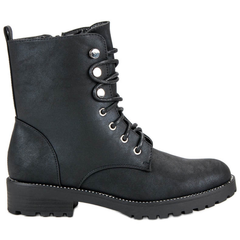 Classiche lavoratrici con lacci nero