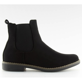 Stivaletti Chelsea neri da donna neri 491 Black nero