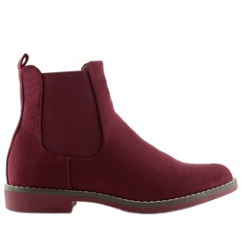Stivali Jodhpur da donna, bordeaux 491 Red rosso