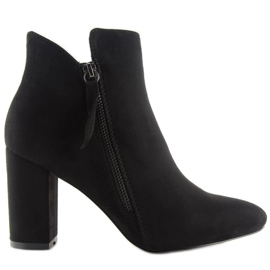 Stivali neri con tacco alto 6900 Black nero