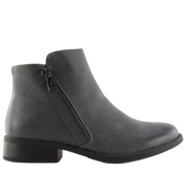 Stivaletti Chelsea grigi da donna 7352-PA Grigio