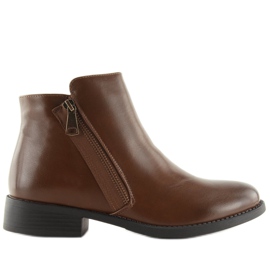 Stivaletti Chelsea marroni da donna 7352-PA Camel marrone