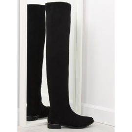Stivaletti da donna neri 7570-PG nero
