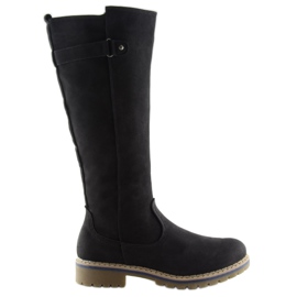 Stivali in legno nero GD-WL-07 Black