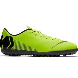 Nike Mercurial Vapor X 12 Club Tf M AH7386-701 scarpe da calcio verde verde