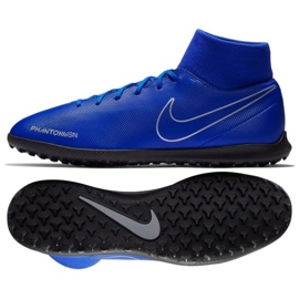 Nike Phantom Vsn Club Df Tf M AO3273-400 scarpe da calcio multicolore blu