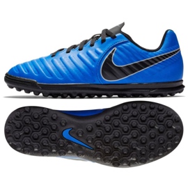 Nike Tiempo Legend 7 Club Tf Jr AH7261-400 scarpe da calcio blu blu