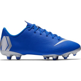 Nike Mercurial Vapor 12 Academy Mg Jr AH7347-400 scarpe da calcio blu blu