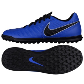 Nike Tiempo Legend X 7 Club Tf M AH7248-400 scarpe da calcio blu blu
