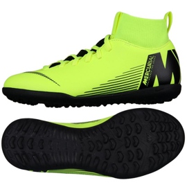 Nike Mercurial Superfly X 6 Club Tf Jr AH7345-701 scarpe da calcio verde verde