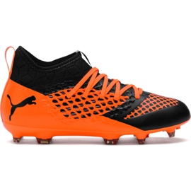 Scarpe da calcio Puma Future 2.3 Netfit Fg Ag Color Sh Jr 104836 02 arancia arancia