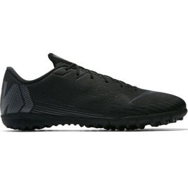 Nike Mercurial Vapor X 12 Academy Tf M AH7384-001 scarpe da calcio nero nero
