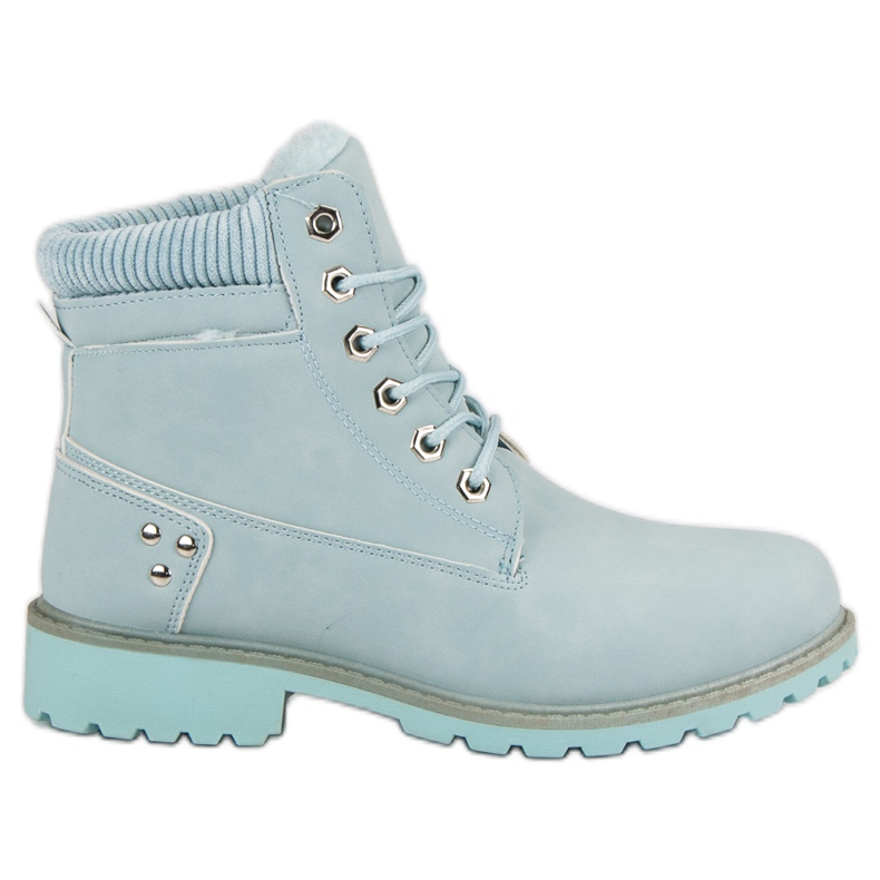 Trappers riscaldati blu