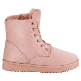 Forever Folie Calde scarpe scamosciate rosa