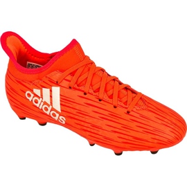 Scarpe da calcio Adidas X 16.3 Fg Jr S79489 rosso rosso