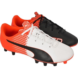 Scarpe da calcio Puma evoSPEED 5.5 Tricks Fg Jr 10362903 multicolore rosso