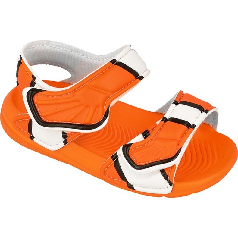 Adidas Disney Akwah 9 I Nemo Kids Sandali AF3921 bianca arancia