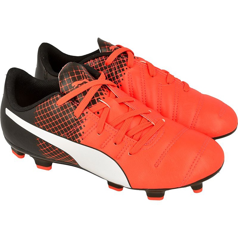 Scarpe da calcio Puma evoPOWER 4.3 Fg Jr 10362403 rosso rosso