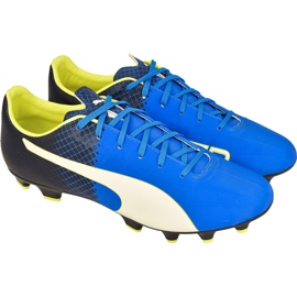 Puma evoSPEED 4.5 Fg M 10359204 scarpe da calcio blu blu