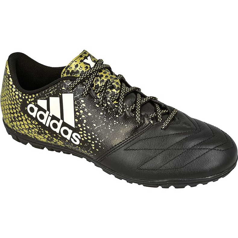 Scarpe da calcio Adidas ACE 16.3 TF Leather M BB4197 nero