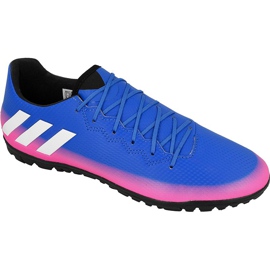 Le scarpe da calcio adidas Messi 16.3 Tf M blu