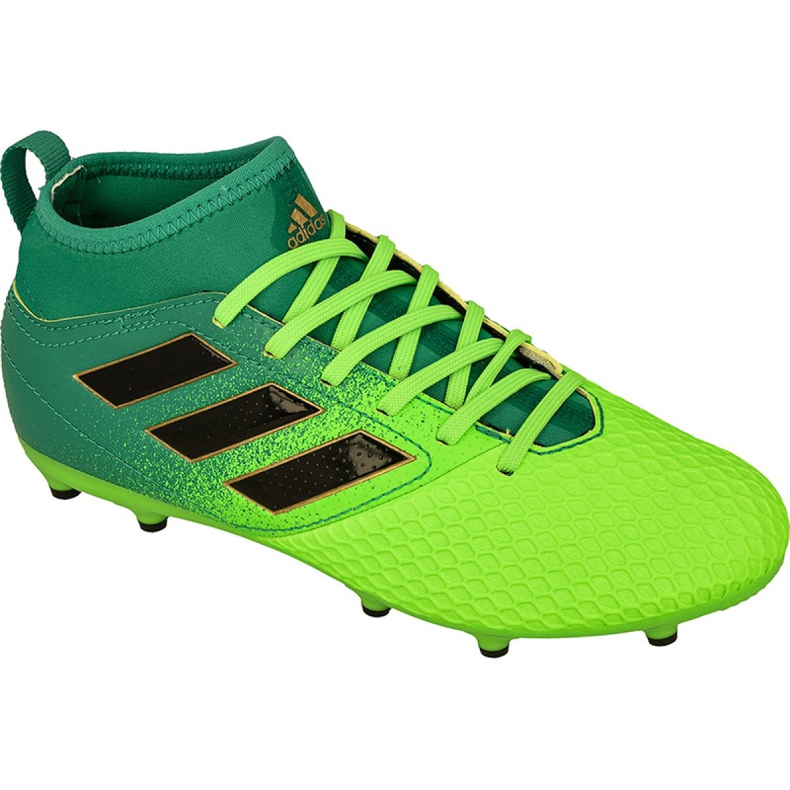 Scarpe da calcio Adidas Ace 17.3 Fg Jr BB1027 verde verde