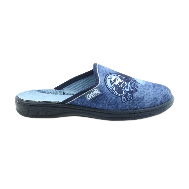 Pantofole per scarpe per bambini Befado 707Y396 blu navy blu