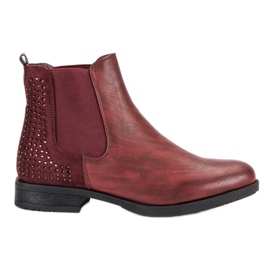 Seastar Stivaletti eleganti Stivali Jodhpur rosso