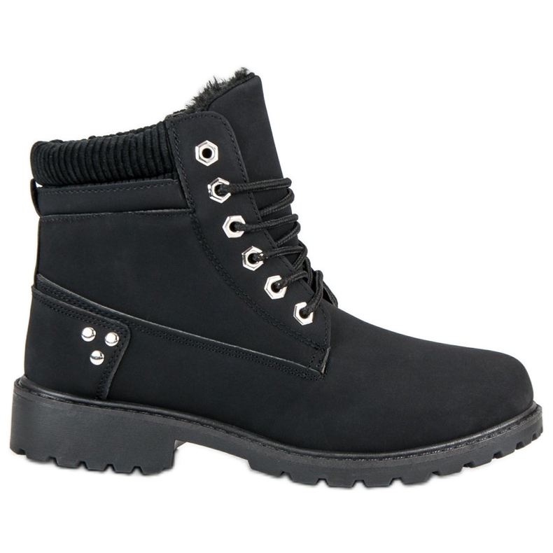 Trappers caldi neri nero