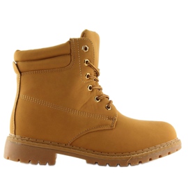 Stivali in legno, cammello BB2021-KB Camel marrone